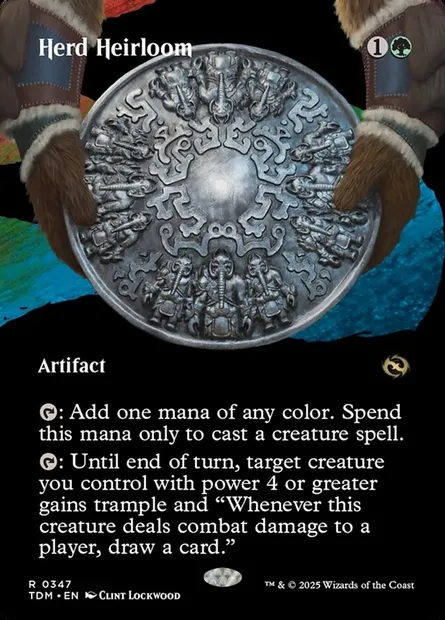 Herd Heirloom, Magic card TDM 347 — Tarkir: Dragonstorm set