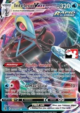 Inteleon VMAX, Pokémon card PPS 079 — Play! Pokémon Prize Pack Series set
