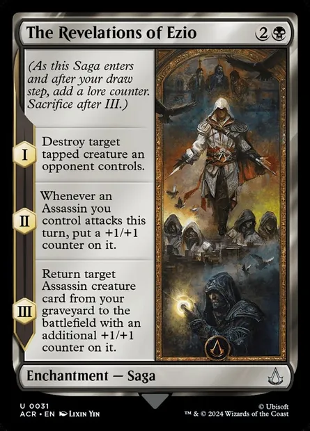 The Revelations of Ezio, Magic card ACR 31 — Assassin's Creed set