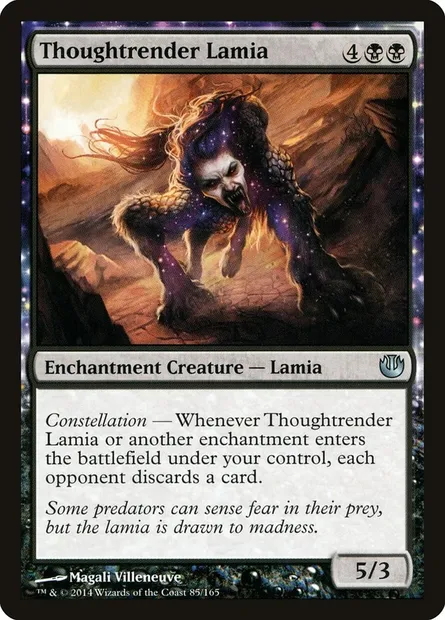 Thoughtrender Lamia, Magic card JOU 85 — Journey into Nyx set
