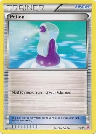 Potion, Pokémon card TK7B 015 — XY Trainer Kit: Wigglytuff set