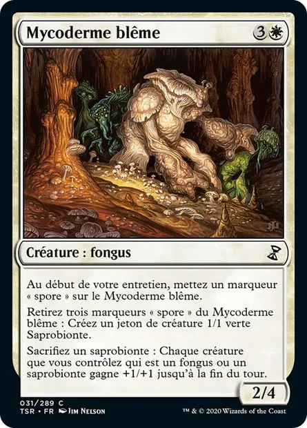 Mycoderme blême, carte Magic TSR 31 — extension Spirale Temporelle Remastered