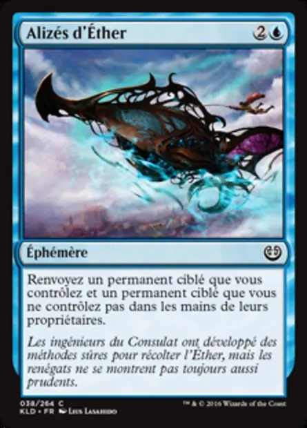 Alizés d'Éther, carte Magic KLD 38 — extension Kaladesh
