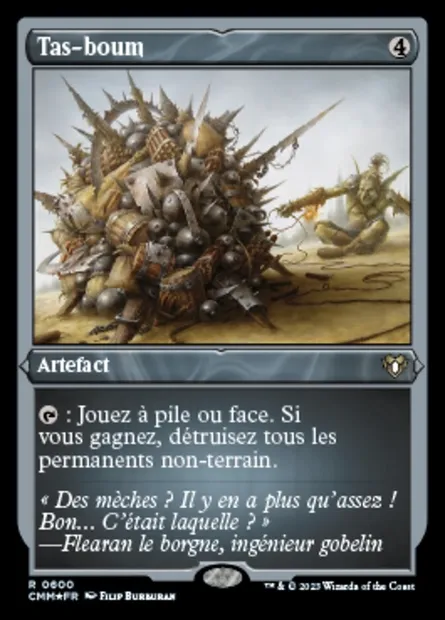 Tas-boum, carte Magic CMM 600 — extension Commander Masters
