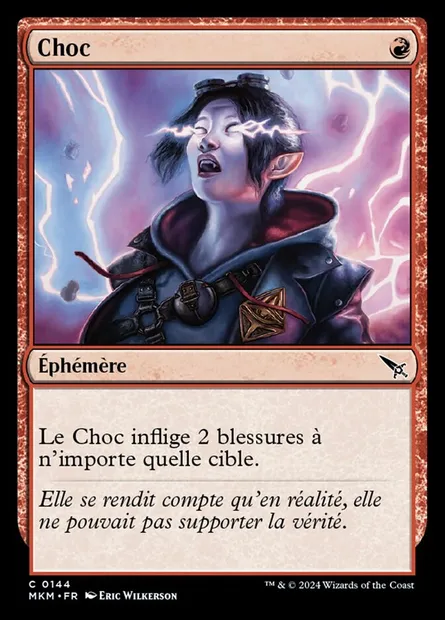 Choc, carte Magic MKM 144 — extension Murders at Karlov Manor