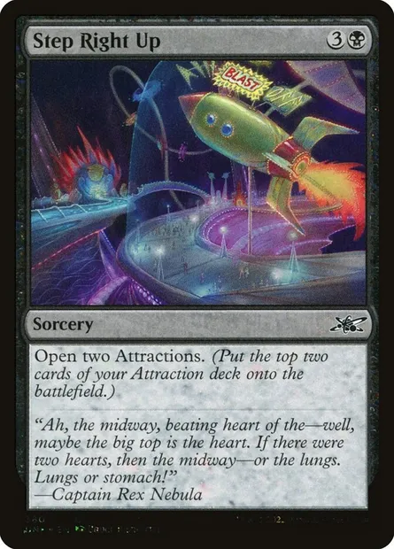 Step Right Up, carte Magic UNF 380 — extension Unfinity