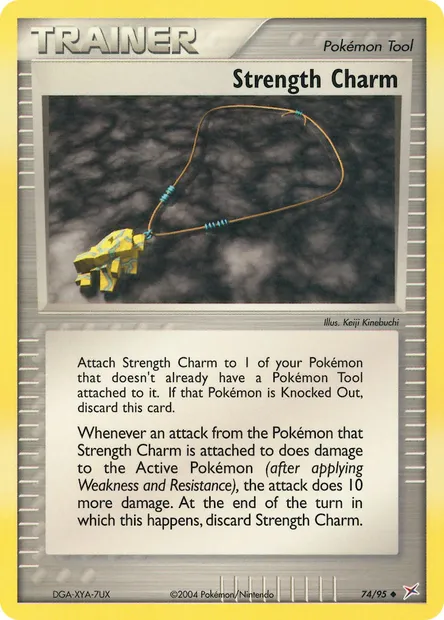 Strength Charm, Pokémon card MA 74 — Team Magma vs Team Aqua set