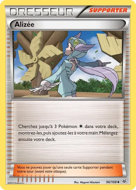 Alizée, carte Pokémon ROS 96 — extension Ciel Rugissant