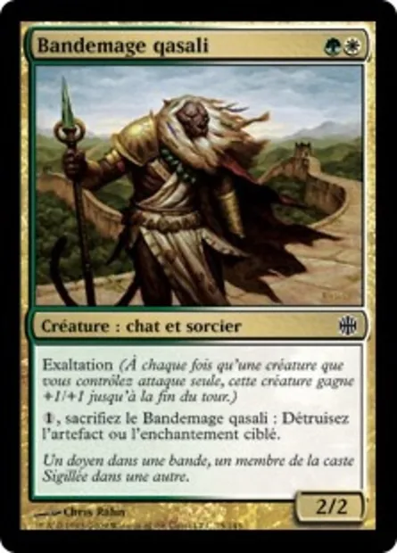 Bandemage qasali, carte Magic ARB 75 — extension La Renaissance d'Alara