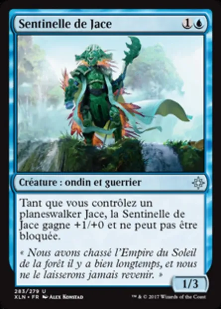 Sentinelle de Jace, carte Magic XLN 283 — extension Ixalan