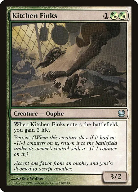 Kitchen Finks, Magic card MMA 190 — Modern Masters set