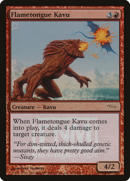 Kavru languefeu, carte Magic F05 3 — extension Friday Night Magic 2005