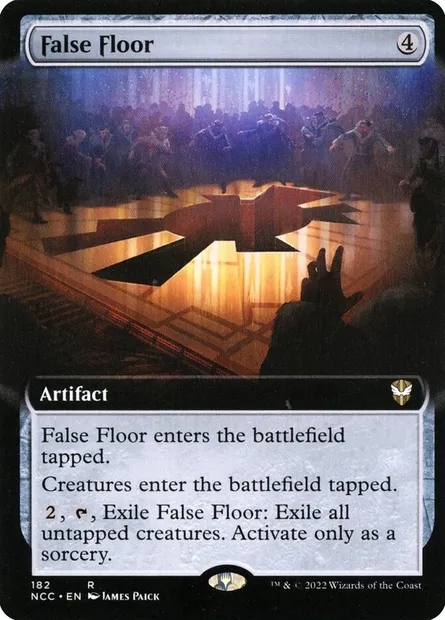False Floor, Magic card NCC 182 — New Capenna Commander set