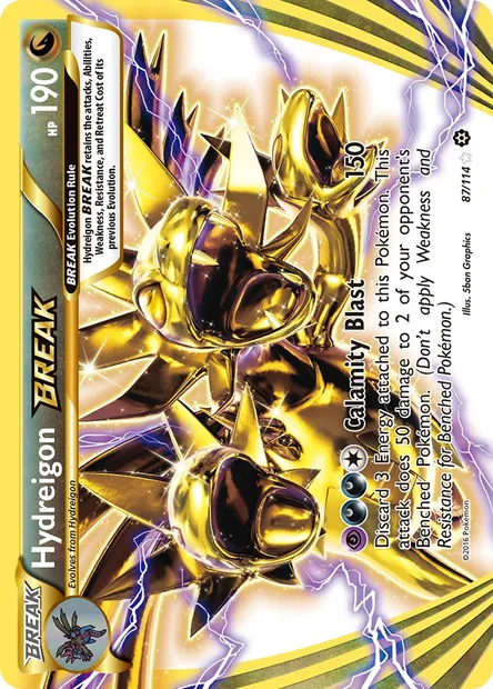 Hydreigon BREAK, Pokémon card STS 87 — Steam Siege set