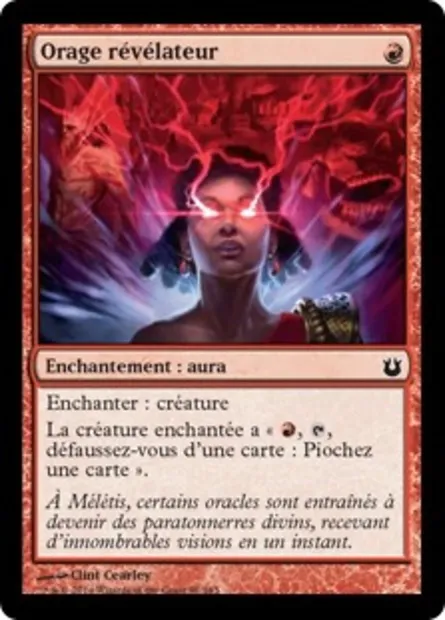 Orage révélateur, carte Magic BNG 91 — extension Créations divines