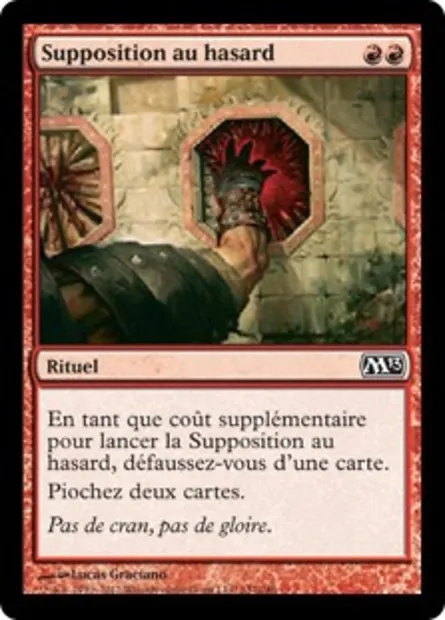 Supposition au hasard, carte Magic M13 157 — extension Magic 2013