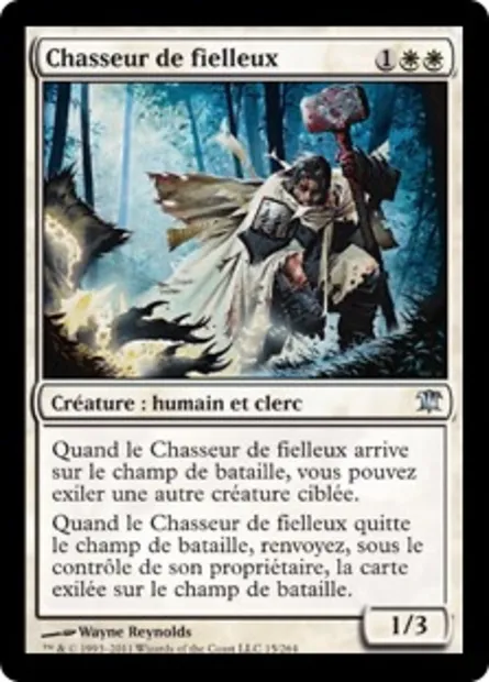 Chasseur de fielleux, carte Magic ISD 15 — extension Innistrad