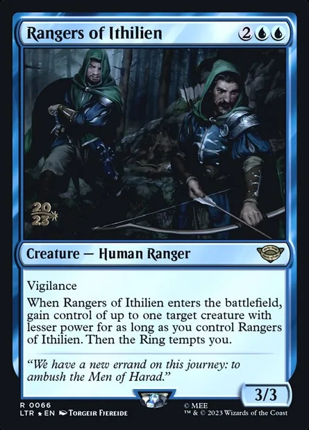 Rangers d'Ithilien, carte Magic PLTR 66s — extension Tales of Middle-earth Promos