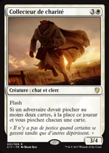 Collecteur de charité, carte Magic C17 1 — extension Commander 2017