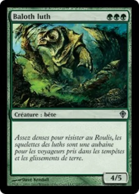 Baloth luth, carte Magic WWK 107 — extension Worldwake