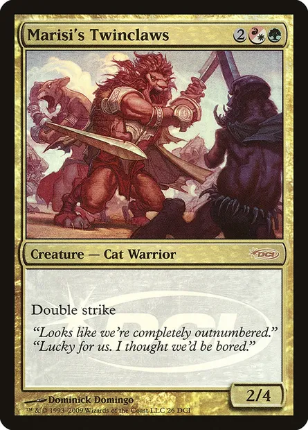 Jumegriffes de Marisi, carte Magic DCI 26 — extension DCI Promos