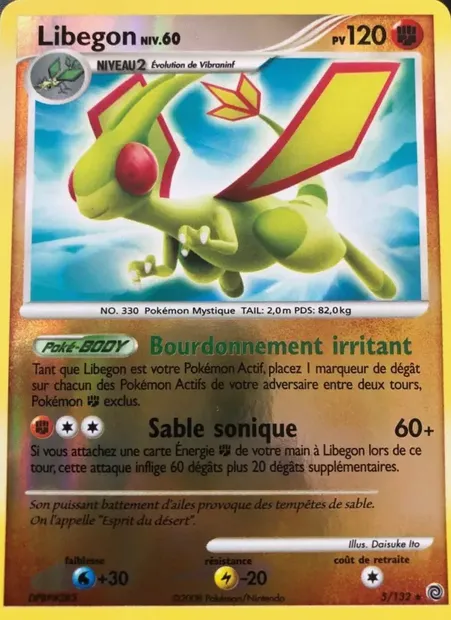 Libegon, carte Pokémon SW 5 — extension Merveilles Secrètes