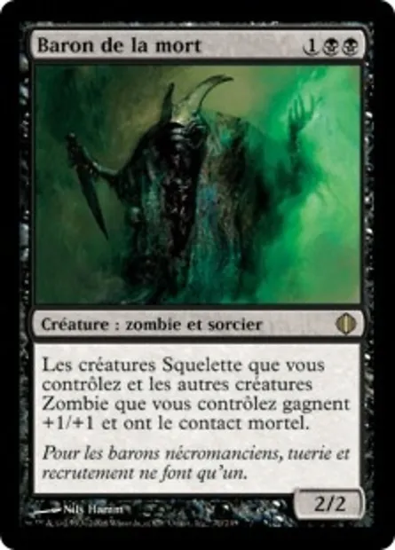 Baron de la mort, carte Magic ALA 70 — extension Les éclats d'Alara