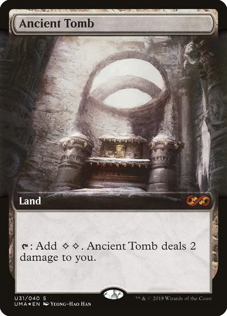 Ancienne tombe, carte Magic PUMA U31 — extension Ultimate Box Topper