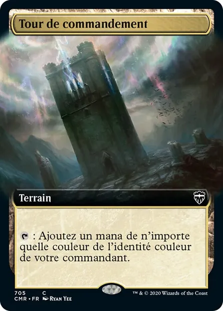 Tour de commandement, carte Magic CMR 705 — extension Commander Legends
