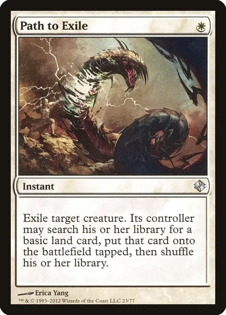 Path to Exile, Magic card DDI 23 — Duel Decks: Venser vs. Koth set