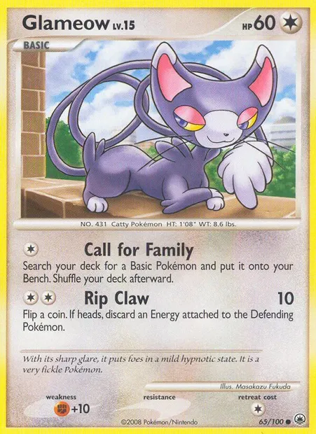 Chaglam, carte Pokémon MD 65 — extension Aube Majestueuse
