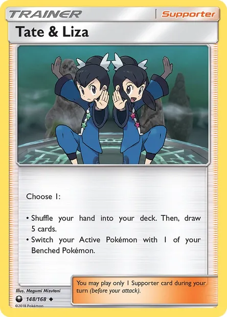 Tate & Liza, Pokémon card CES 148 — Celestial Storm set