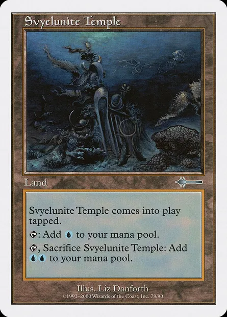 Svyelunite Temple, Magic card BTD 78 — Beatdown Box Set set