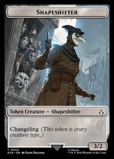 Shapeshifter, Magic card TACR 2 — Assassin's Creed Tokens set