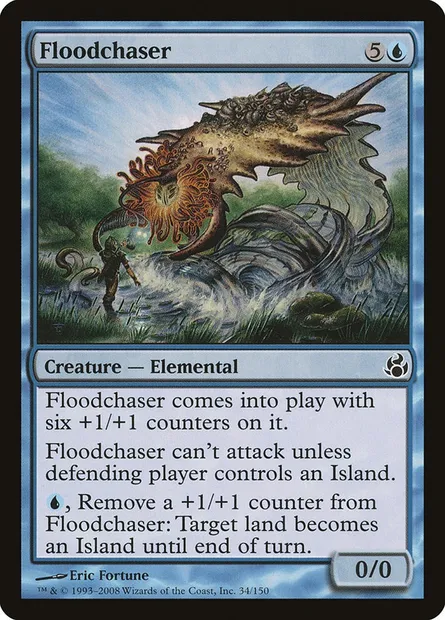 Floodchaser, Magic card MOR 34 — Morningtide set
