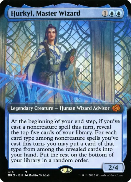 Hurkyl, Master Wizard, Magic card BRO 314 — The Brothers' War set