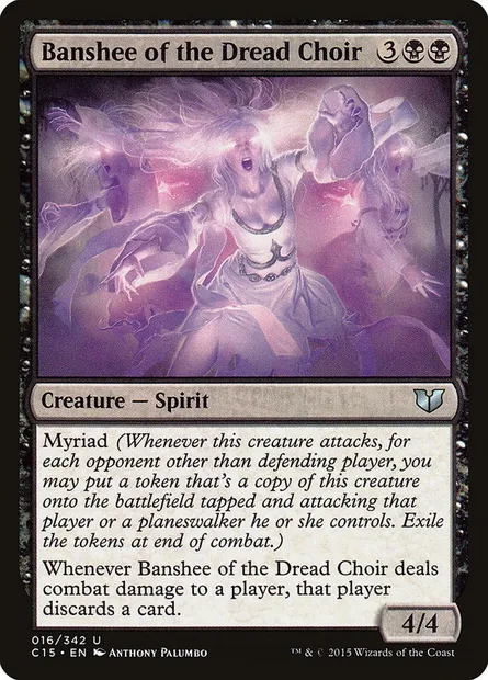 Banshee of the Dread Choir, Magic card C15 16 — Commander 2015 set