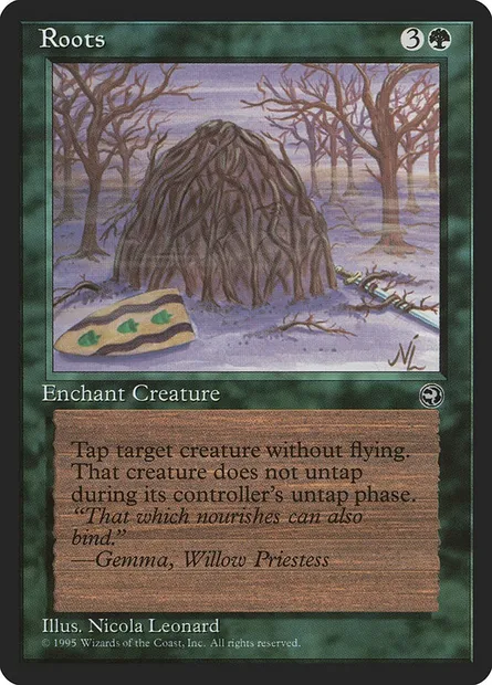 Racines, carte Magic HML 95 — extension Terres Natales