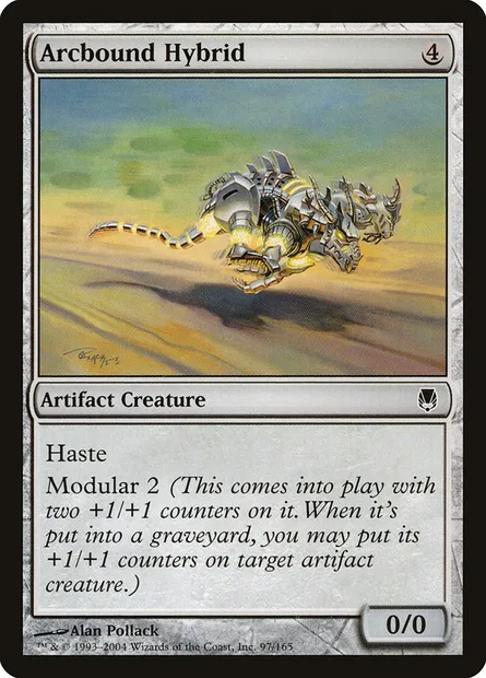 Arcbound Hybrid, Magic card DST 97 — Darksteel set