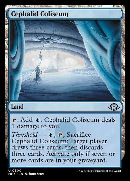 Cephalid Coliseum, Magic card MH3 300 — Modern Horizons 3 set