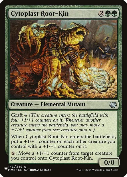 Cytoplast Root-Kin, Magic card PLST MM2-143 — The List set