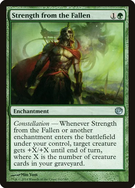 Strength from the Fallen, Magic card JOU 143 — Journey into Nyx set