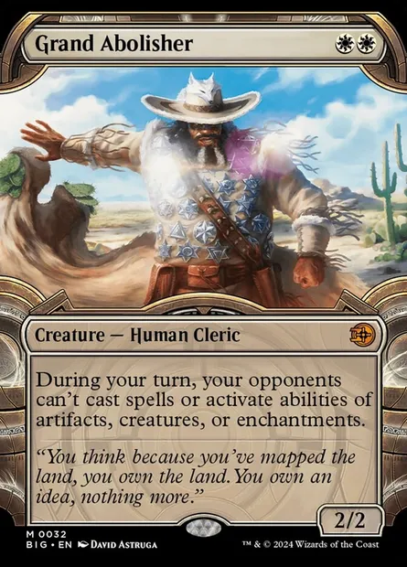 Grand Abolisher, Magic card BIG 32 — The Big Score set