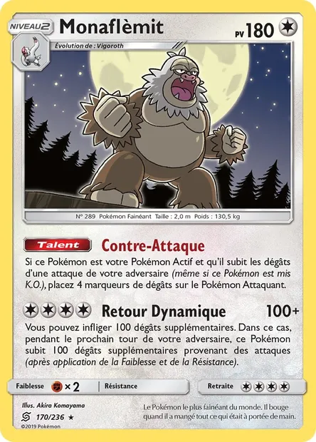 Monaflèmit, carte Pokémon UNM 170 — extension Harmonie des Esprits