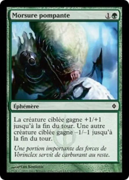 Morsure pompante, carte Magic NPH 113 — extension La Nouvelle Phyrexia