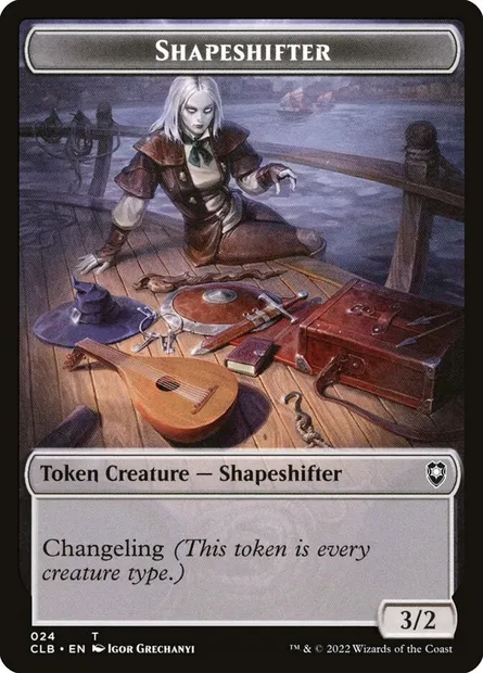 Shapeshifter, Magic card TCLB 24 — Battle for Baldur's Gate Tokens set