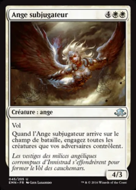 Ange subjugateur, carte Magic EMN 45 — extension La lune hermétique