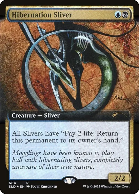 Hibernation Sliver, Magic card SLD 664 — Secret Lair Drop set