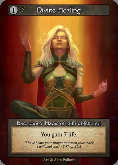 Divine Healing, carte Sorcery BET 210 — extension Beta