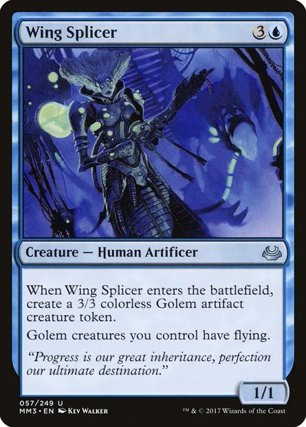 Wing Splicer, Magic card MM3 57 — Modern Masters 2017 set